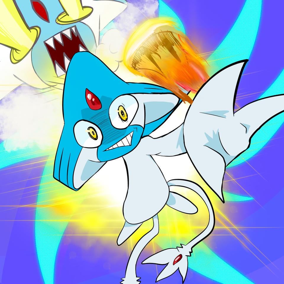 Azelf used Fire Punch/Explosion