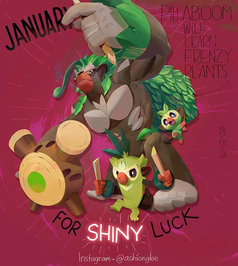 Grookey family line!