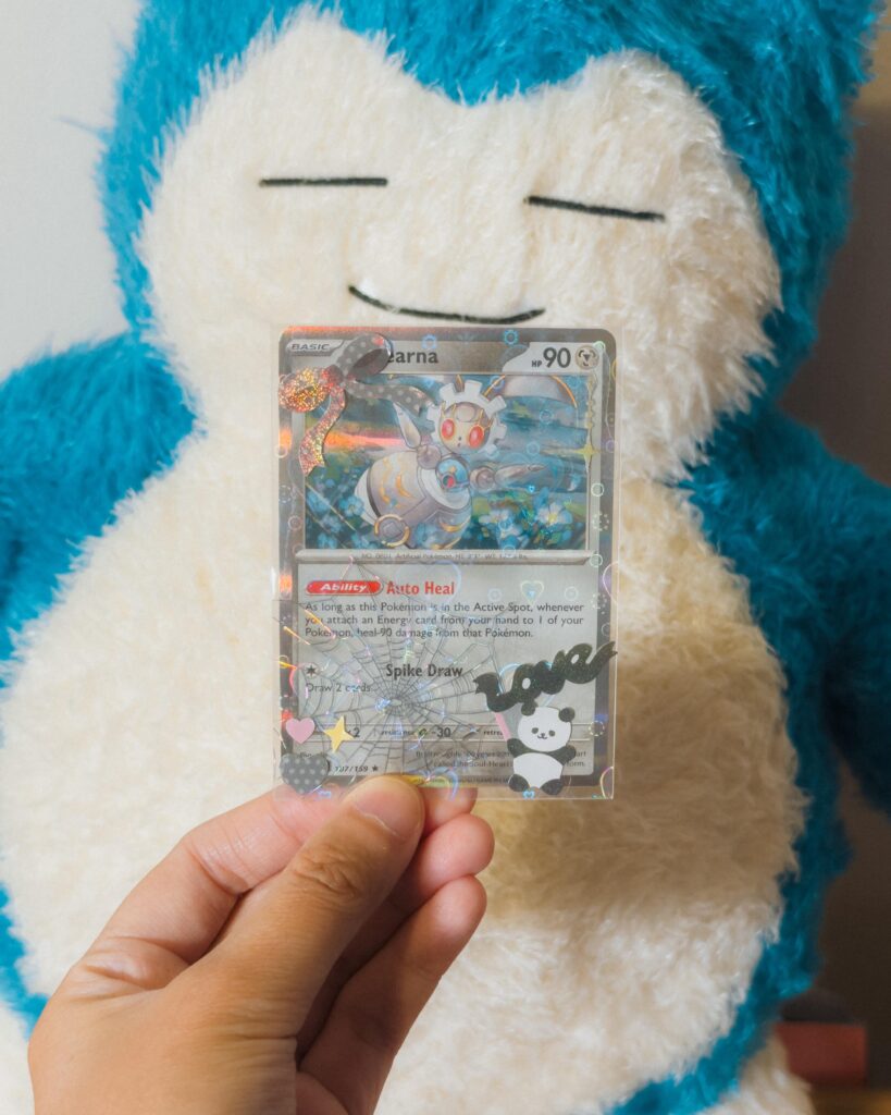 Been enjoying decorating the Pokemon cards I love ❤️