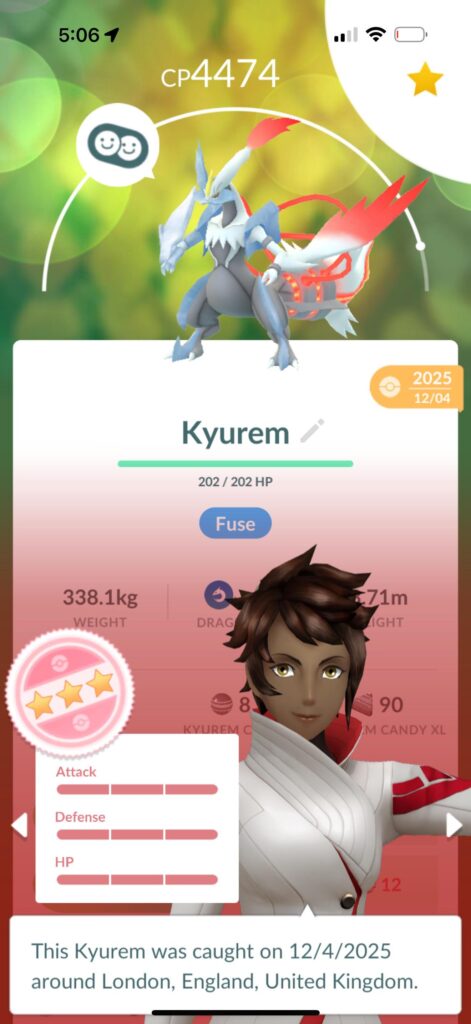 My best Pokémon