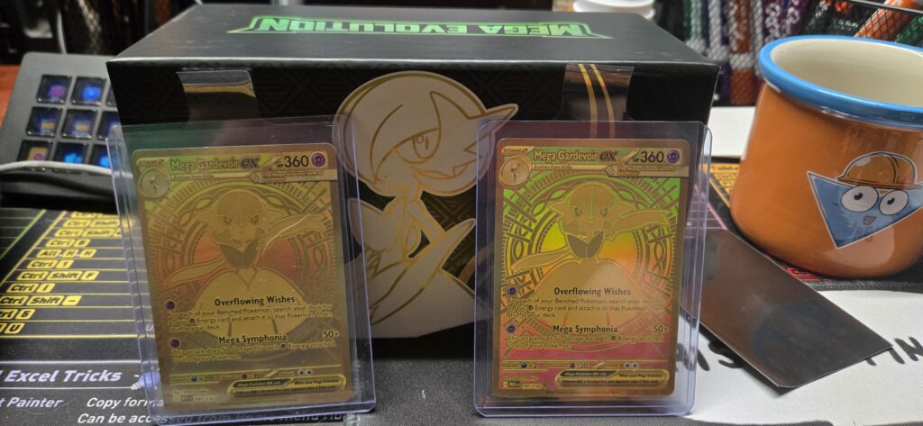 A Booster last night and an ETB today with some insane Mega Evo luck