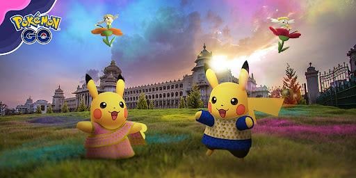 The Festival of Colors event returns to India in Pokémon GO for 2026!