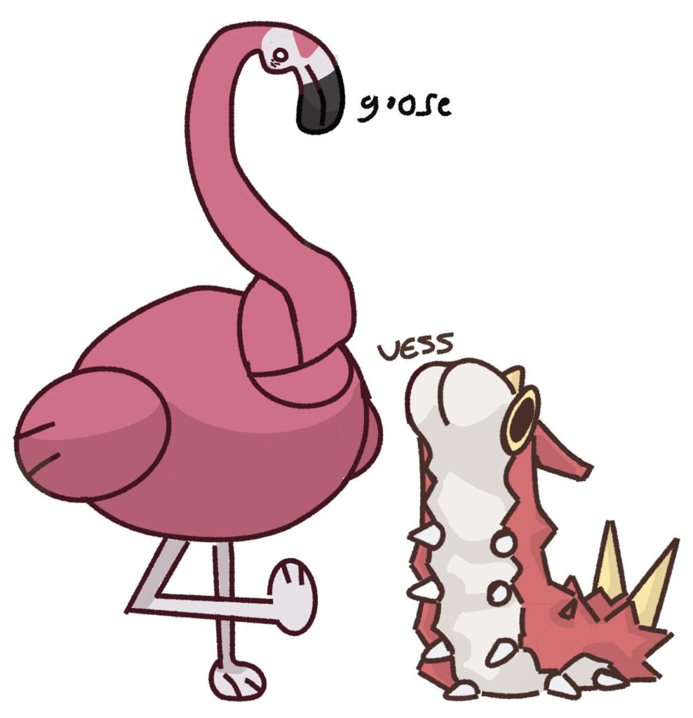 my husband (left) and I (right) drew our faves! :)