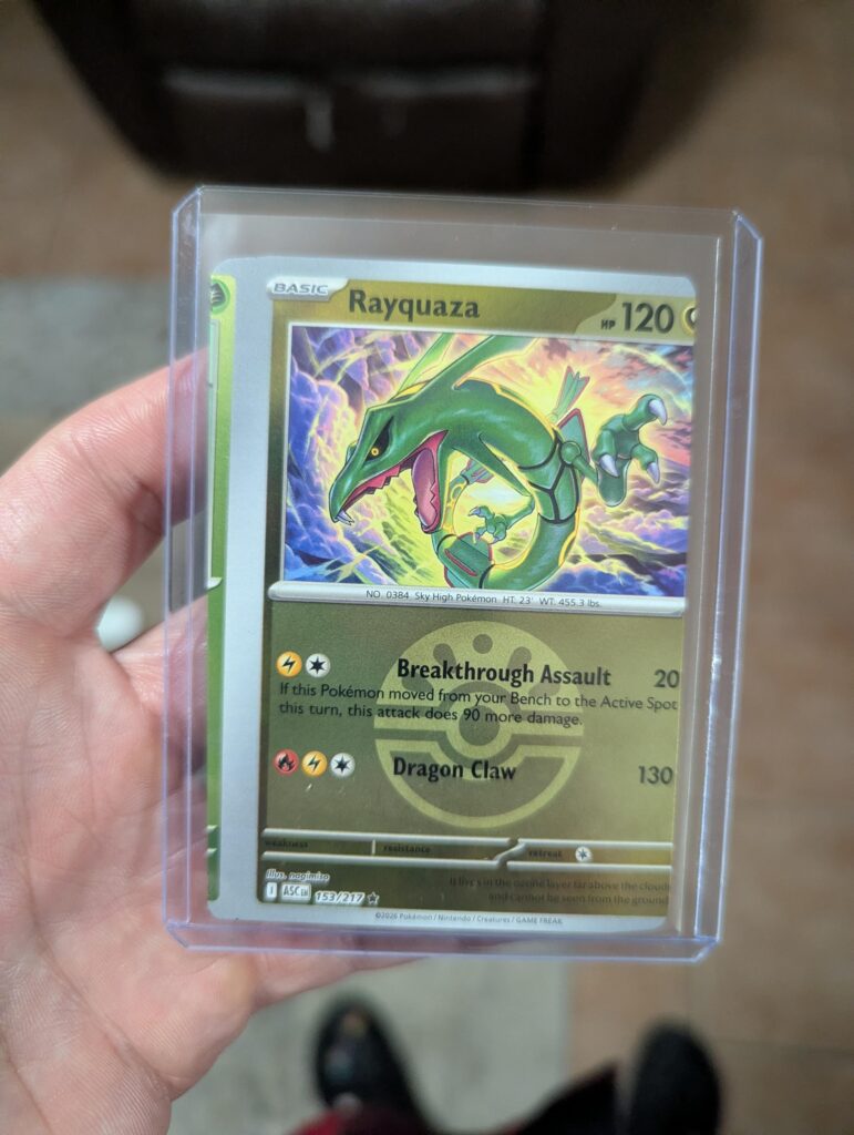 Kinda cool my first miscut card
