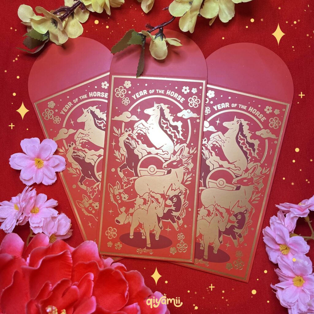 Horse Pokemon Lunar New Year Red Envelope! (Designed by me)