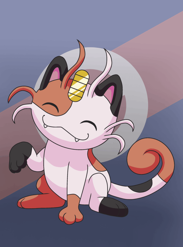 [OC] Meowth Regional Variant and Evolution