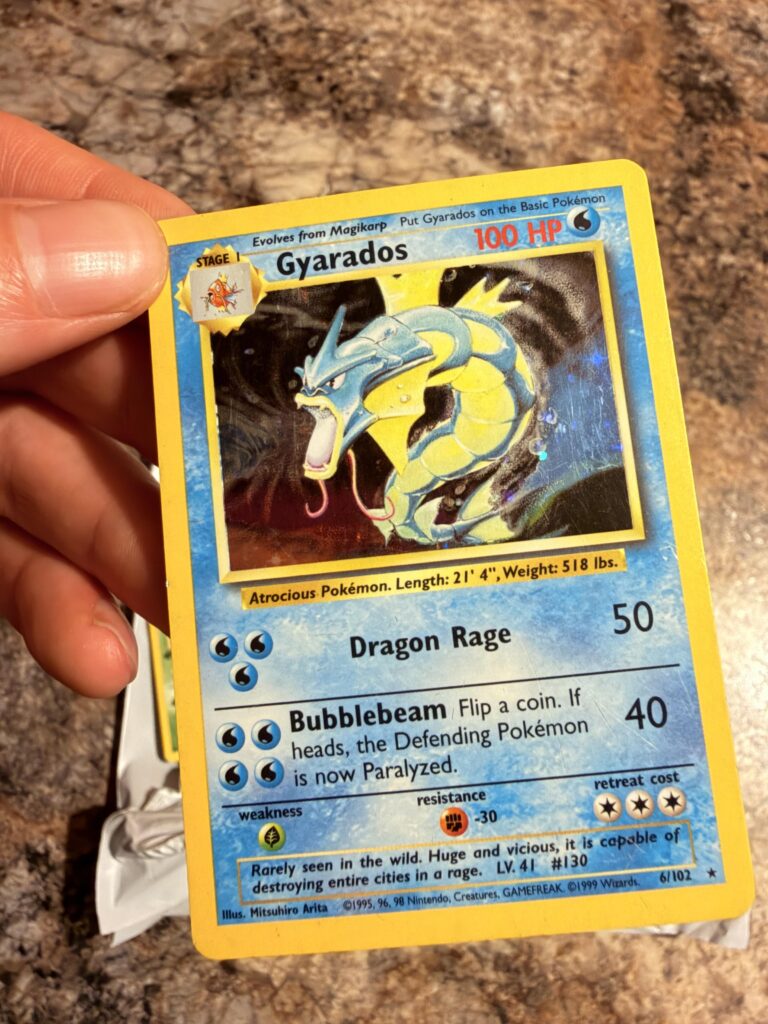 Gyarados Holo Base Set