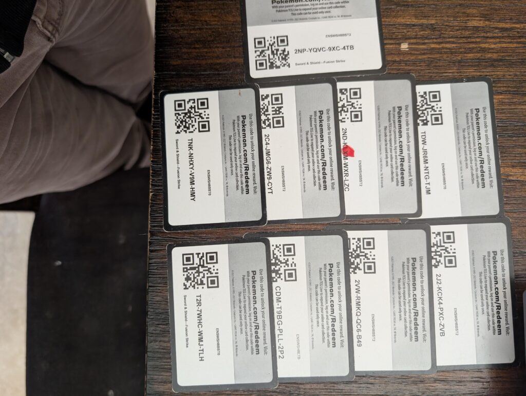 TCG online redeem codes :) free giveaway