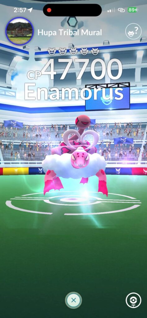 Did Enamorus raid, got Furfrou as bonus catch?