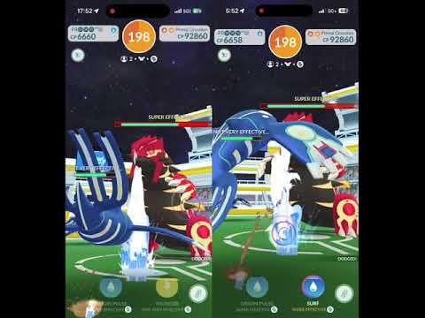 Primal Groudon Duo (Mud Shot/Fire Blast) , NWB, Fast Moves Only #pokemongo