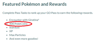 Remember to play this month... (Free pokecoins as rewards)