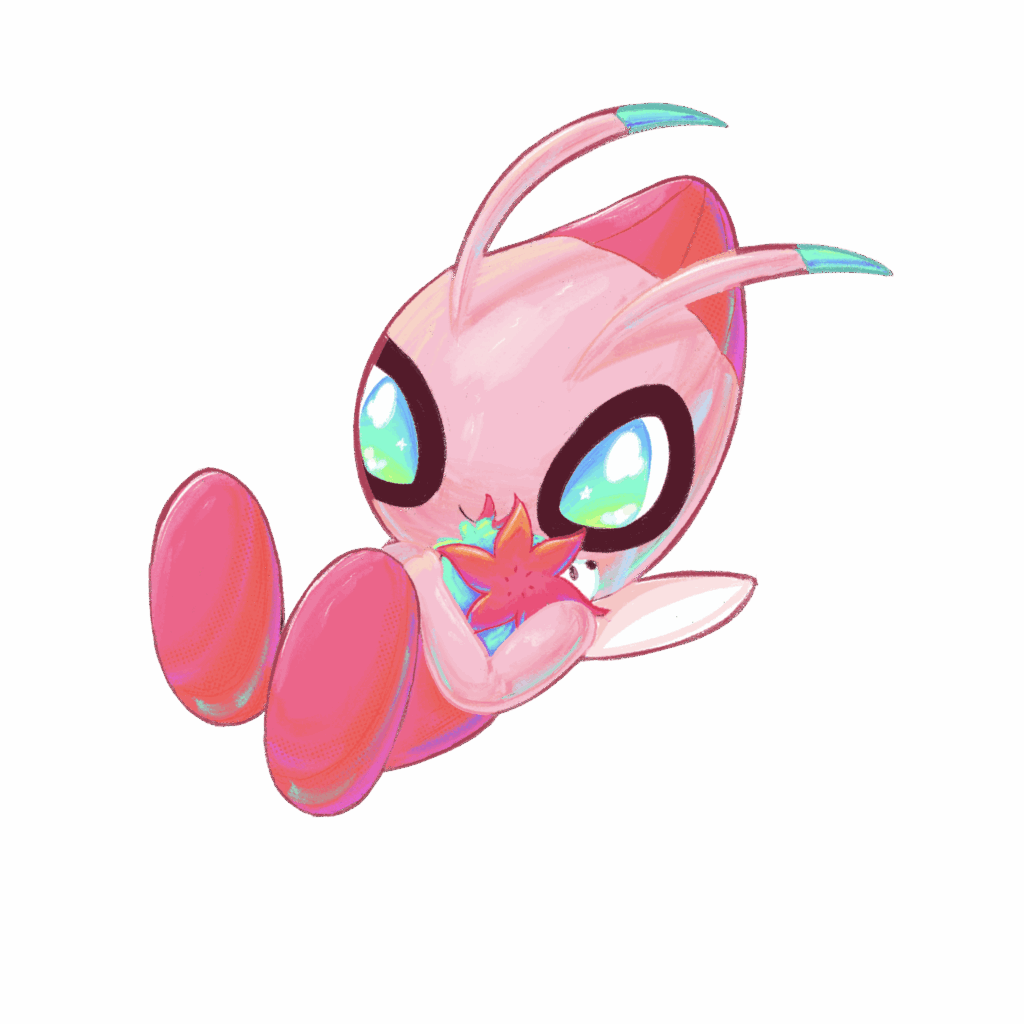 Shiny Celebi + Shaymin!