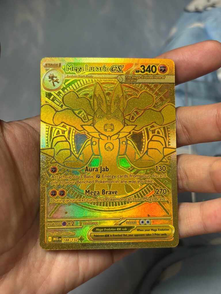 Card damage inside sleeve