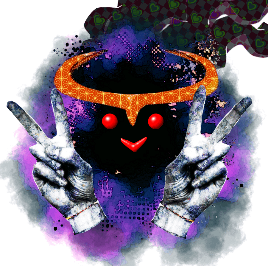 I was too lazy to draw a fused pokemon so I use collage and this is how I end up with.