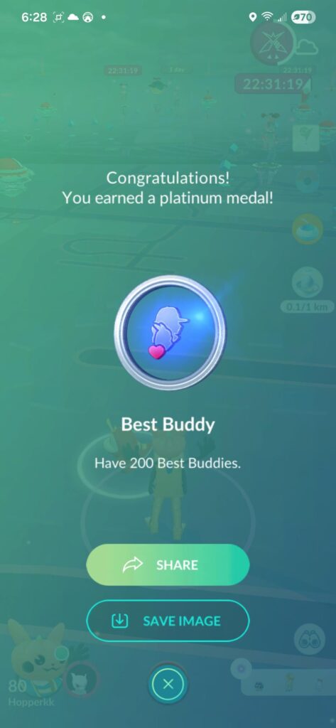 I am never Best Buddy a pokemon again