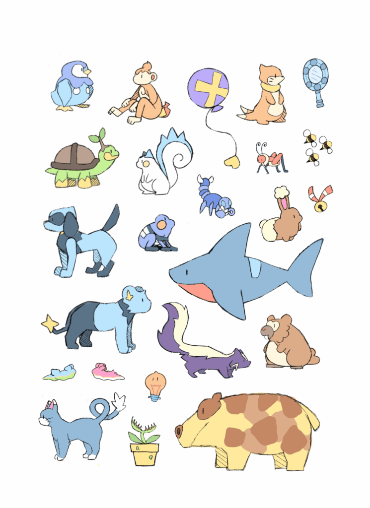 Some more animals! (And other things) (OC)