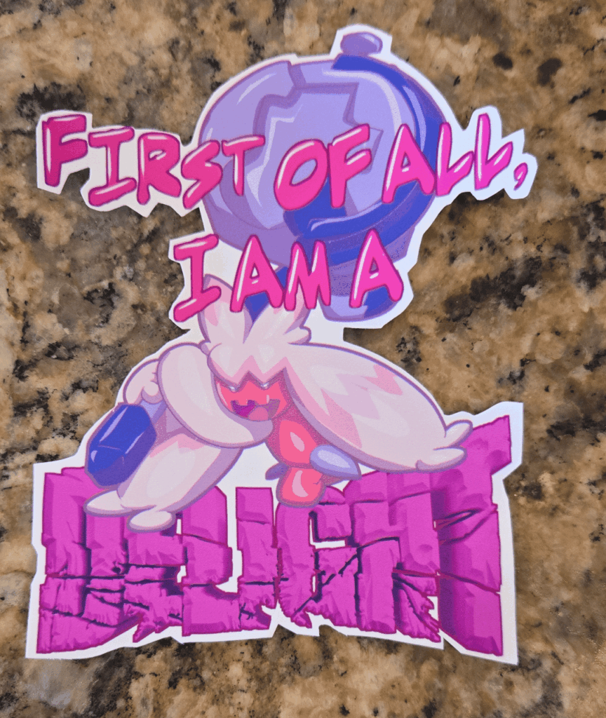 Tinkaton sticker I made for my wife's birthday!