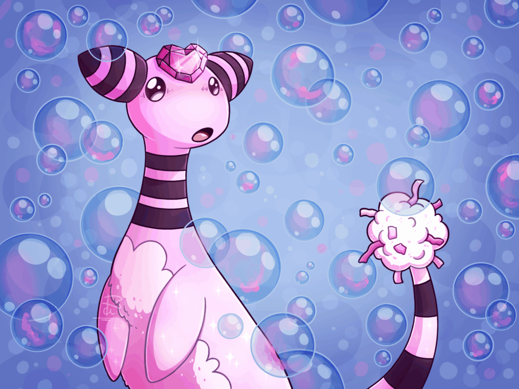 Cotton Candy, the pink ampharos