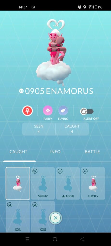 Therian form Enamorus missing from Pokedex