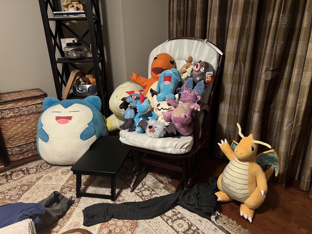 Every night before I go to bed I can rest easy knowing my Pokémon are watching me. I’m 27 btw.