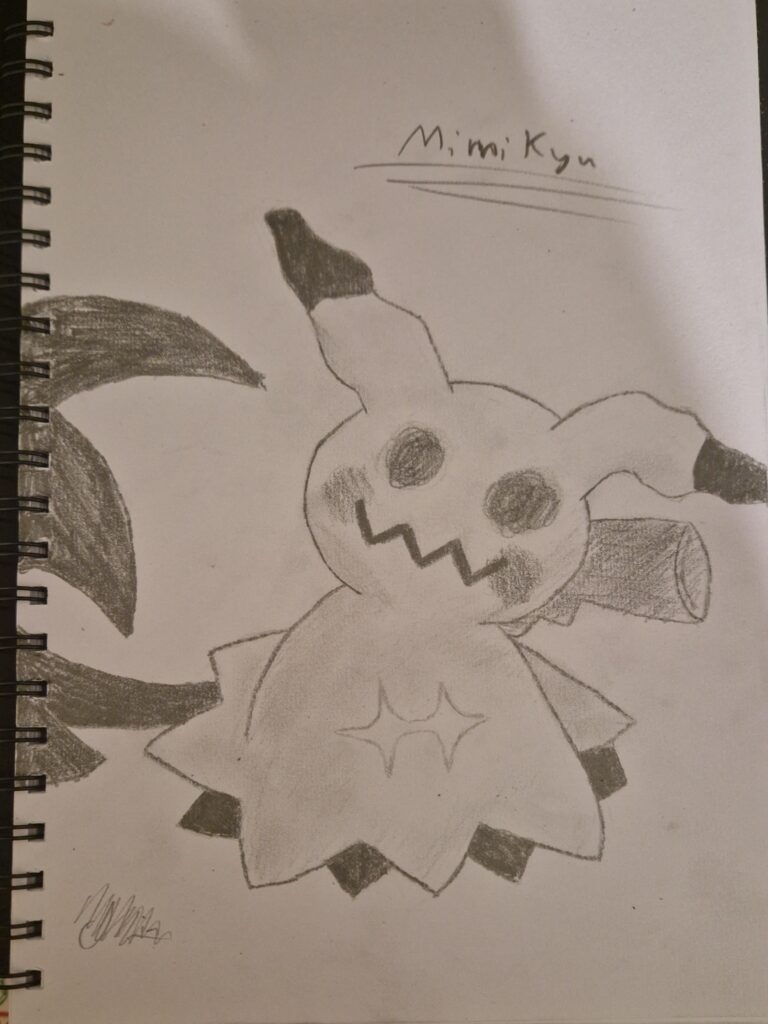 Mimikyu I drew last night :3