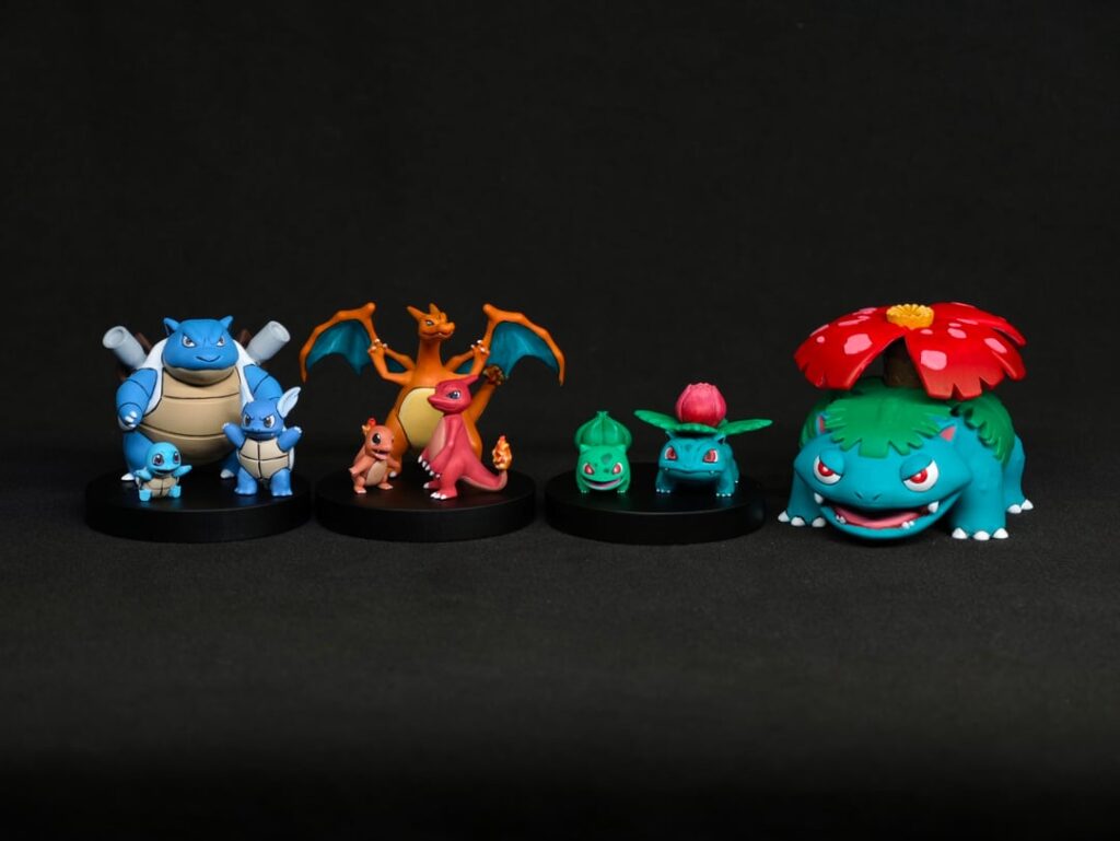 Kanto starter set