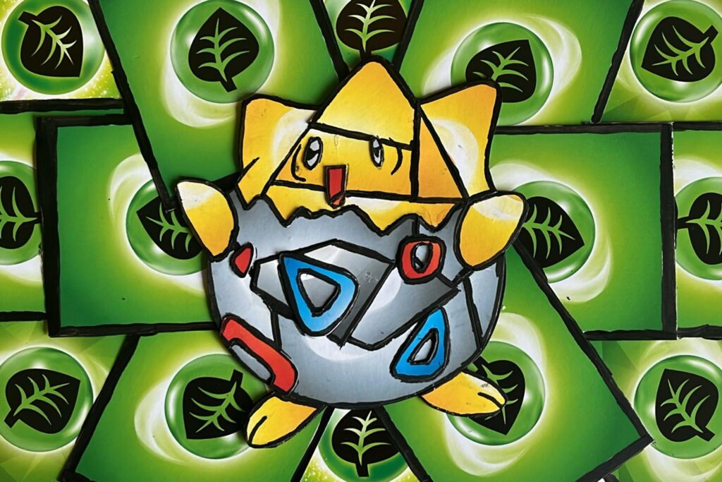 I made a collage out of energy cards…