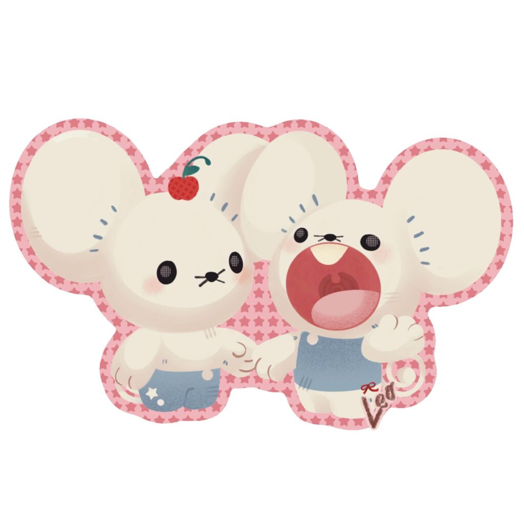 Tandemaus Illustration