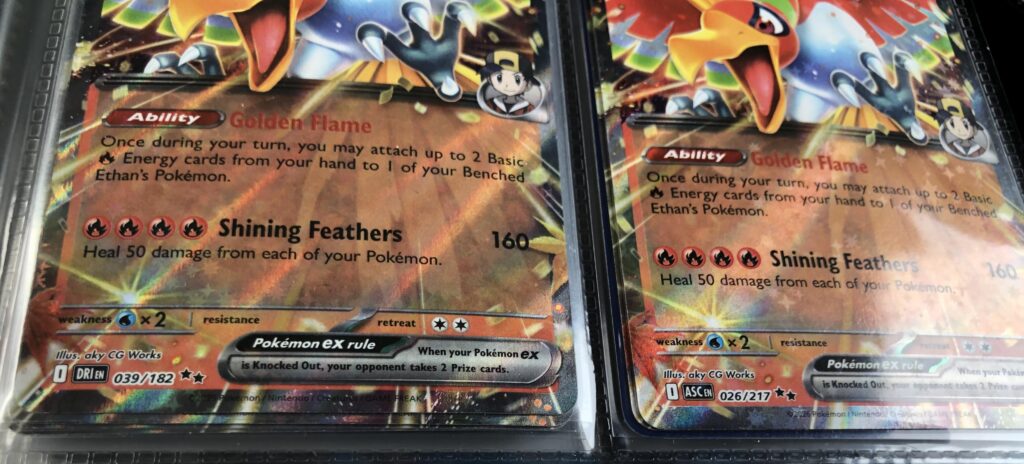 Why are they the same but from different sets?