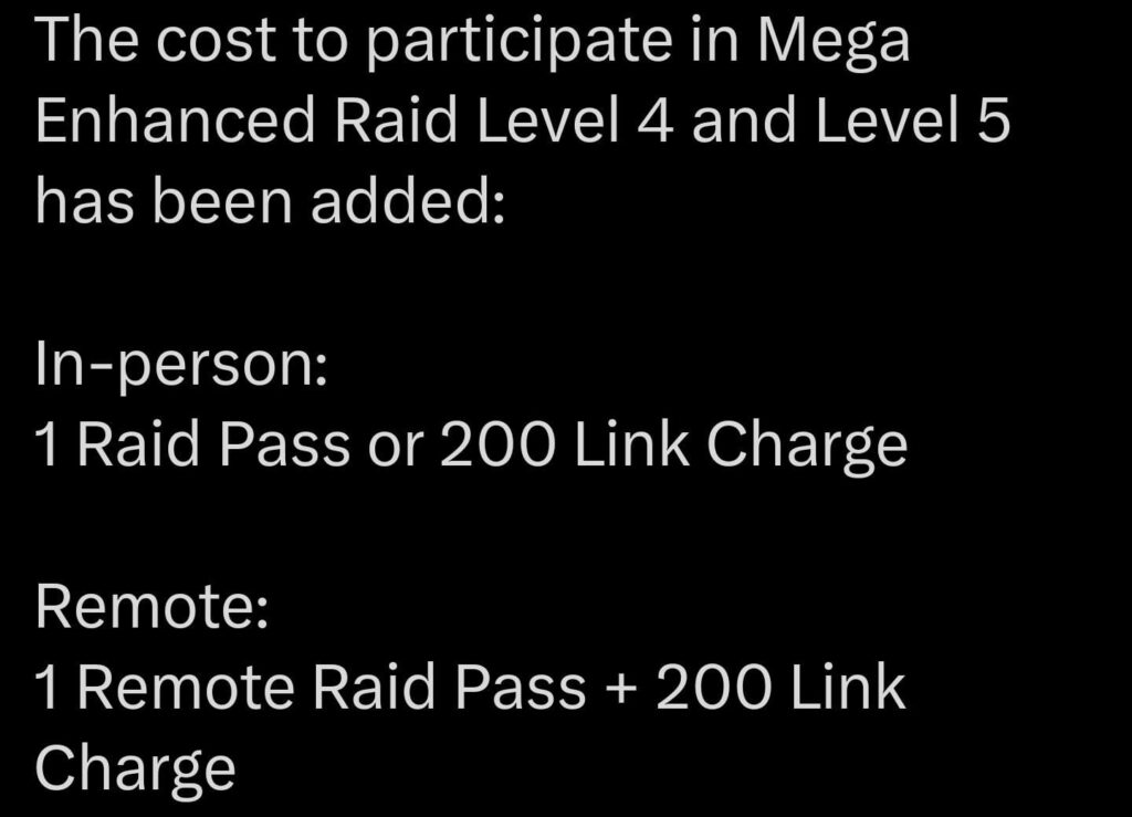 Cost of upcoming new mega raids datamined