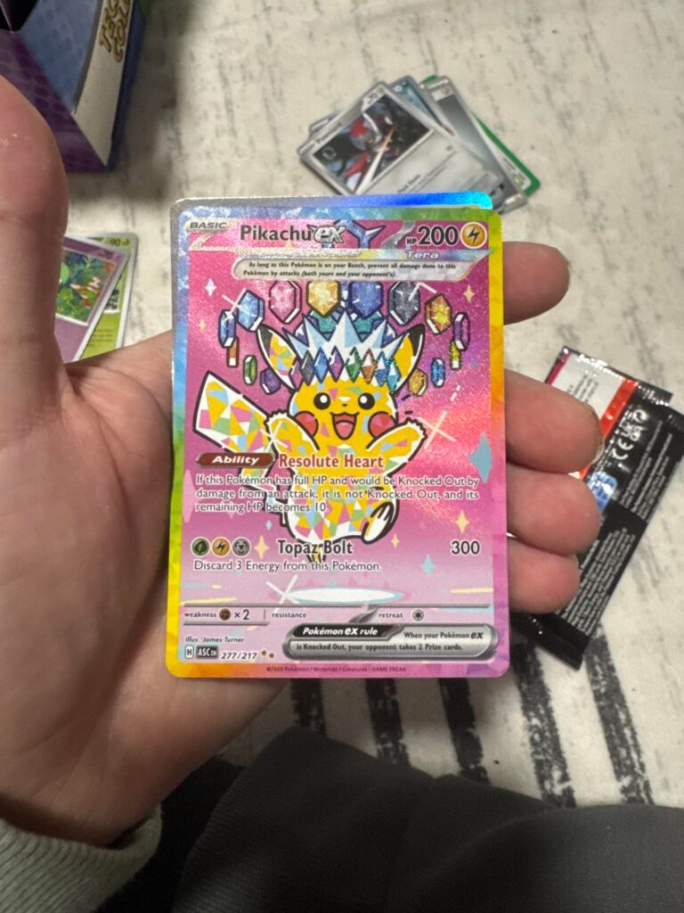 Pulled just now for my 31st birthday rips 2nd blister out of my case