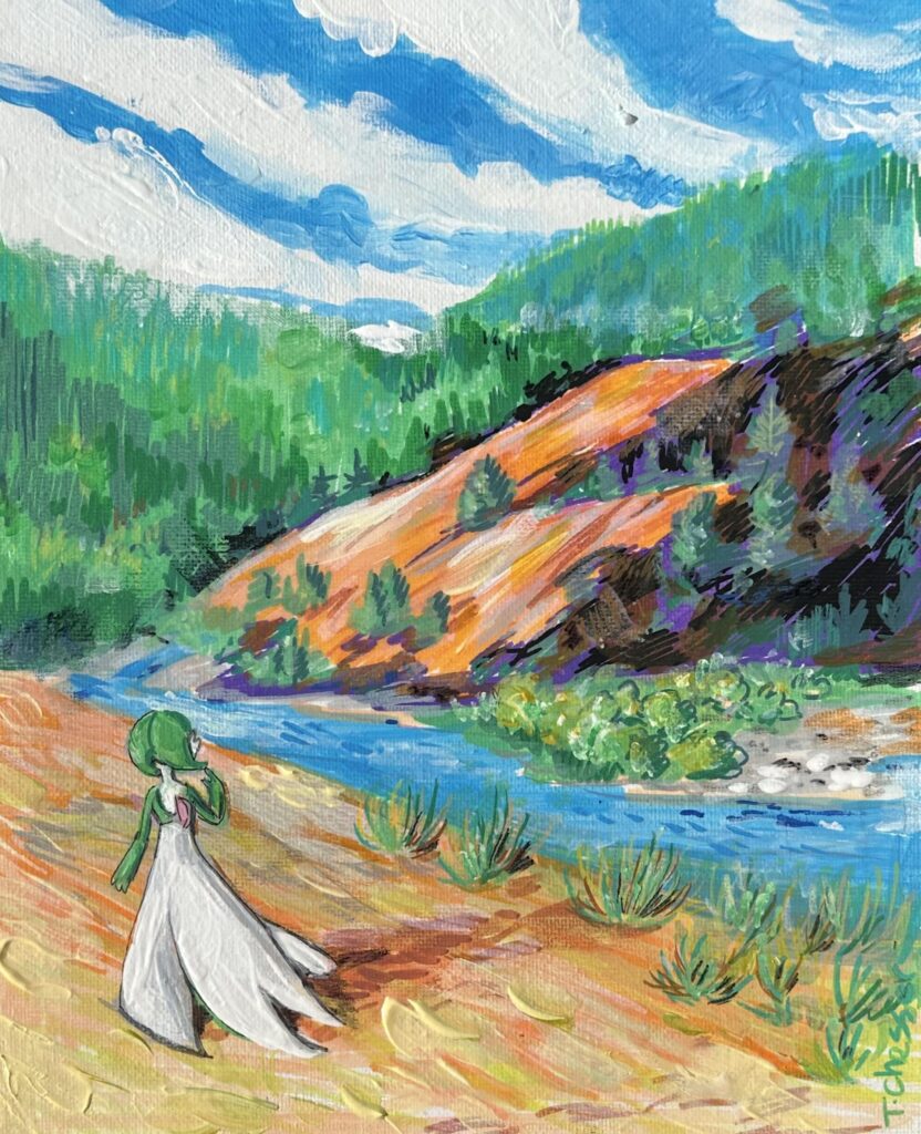 Gardevoir by the River [OC]
