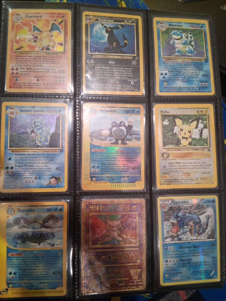 Started my trade binder. Been collecting and selling cards for about 6 months.