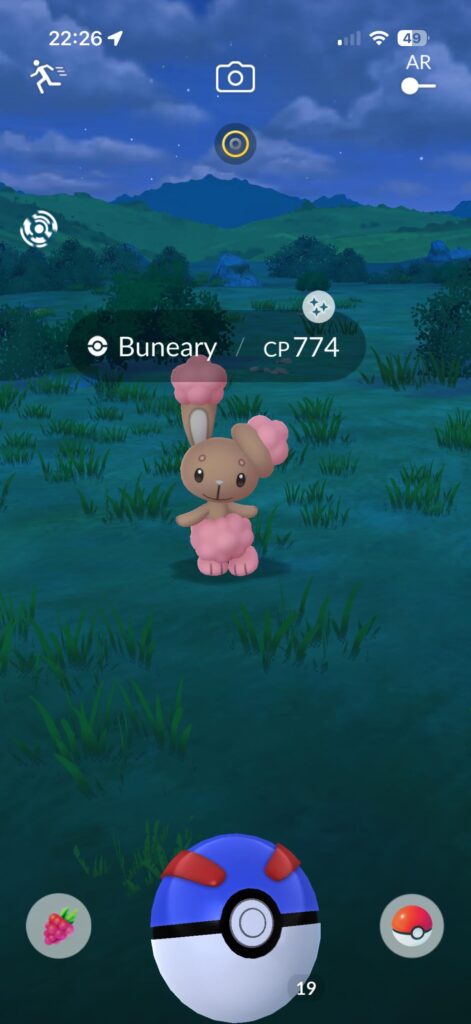 decided to check one more time before bed and found her!