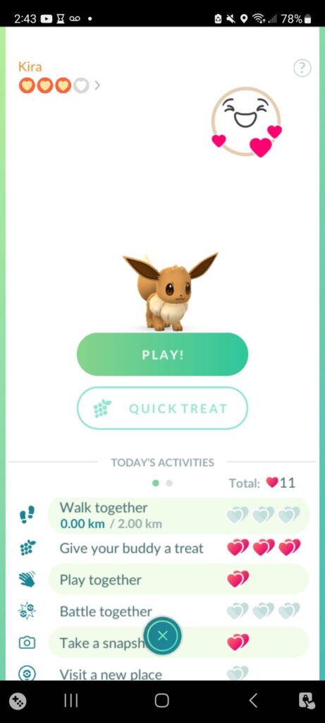 I earned the hearts for Sylveon, so why does it still show espion? My hard work wasn't for nothing right? 😭