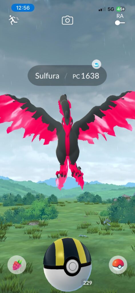 He came, I saw him, he disappeared… How sad!!