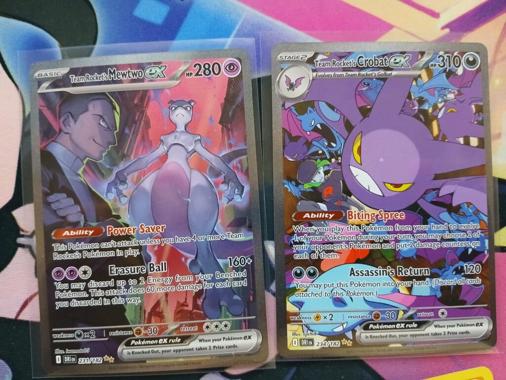 Let's Go! Double banger from a few sleeved packs!