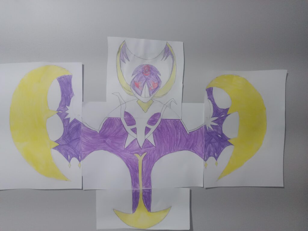 L draw big lunala art