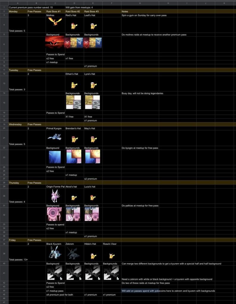 Road to Kalos Plan