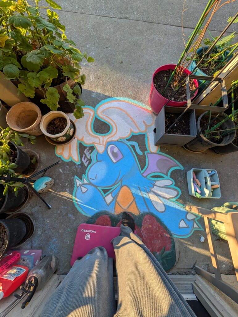 Drew a shiny Mega Dragonite! ✨ OC