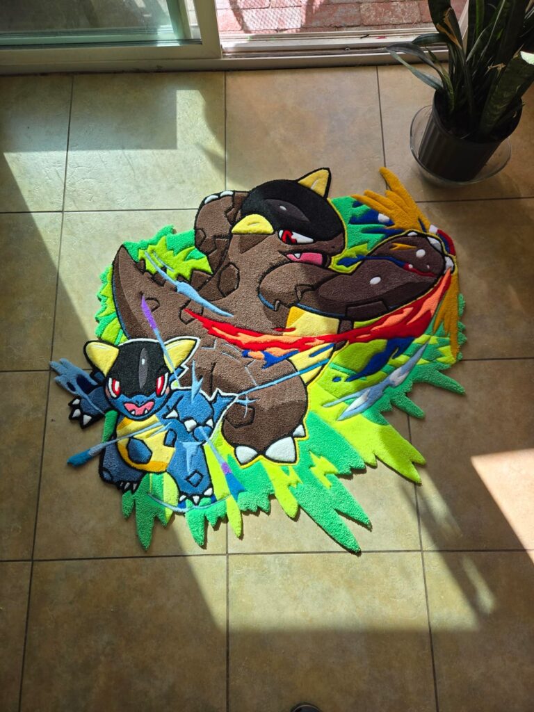 Mega Kangaskhan Custom Rug [OC]