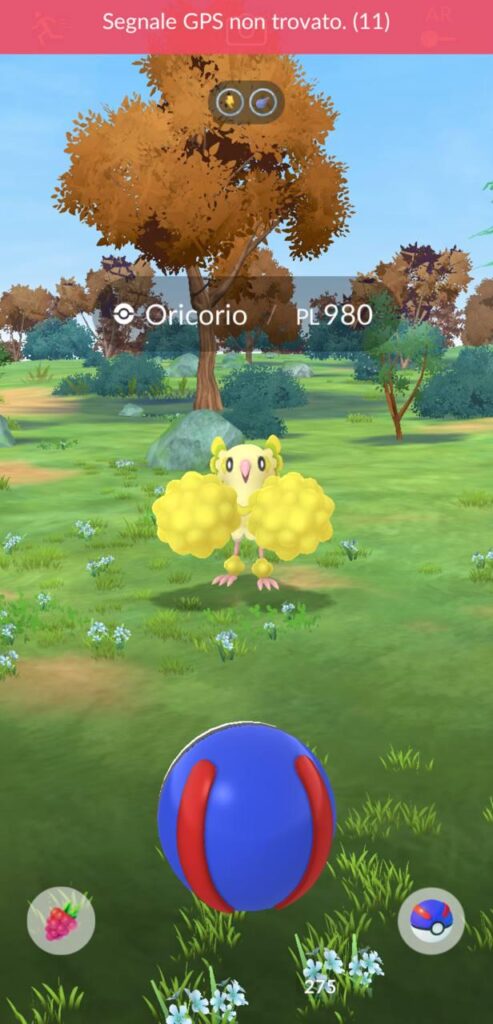 Regional Oricorio bug