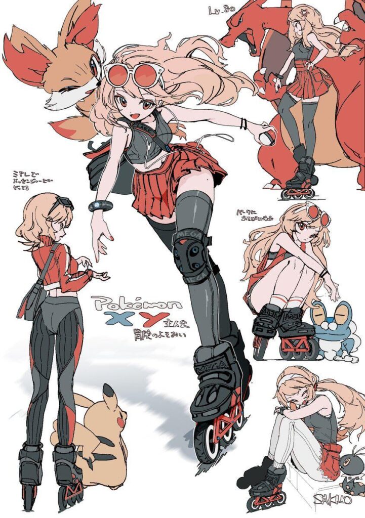 Roller blades Serena (by @sakmo_ibm22)