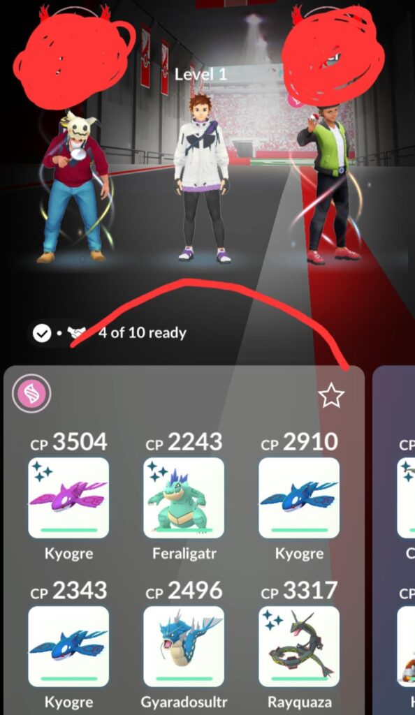 Level 1 in a primal groudon raid!? Da Fuq? 🤣