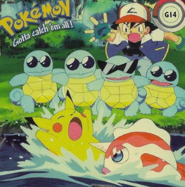 Is there a chance the Squirtle Squad gets put on a TCG card?
