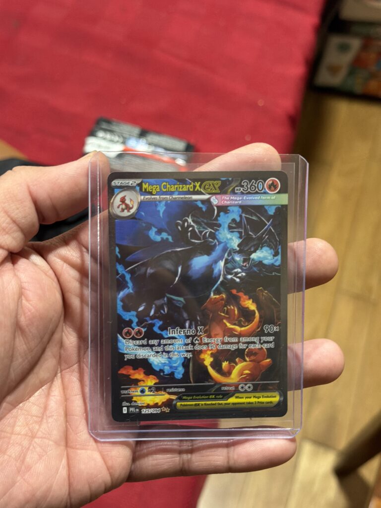Opened a single pack with my mom today and…