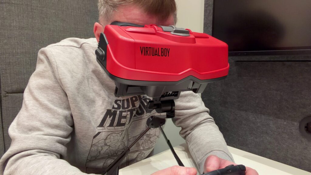 Confirmed: Switch’s Virtual Boy headset can play VR-supported Switch games including Breath of the Wild and Mario Odyssey