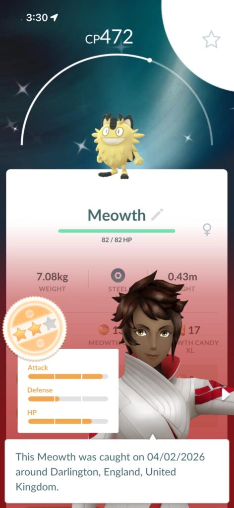 shiny luck over a while