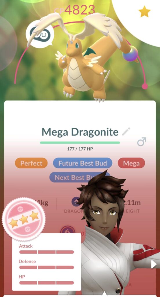I’d never more excited to purify a shadow Pokemon