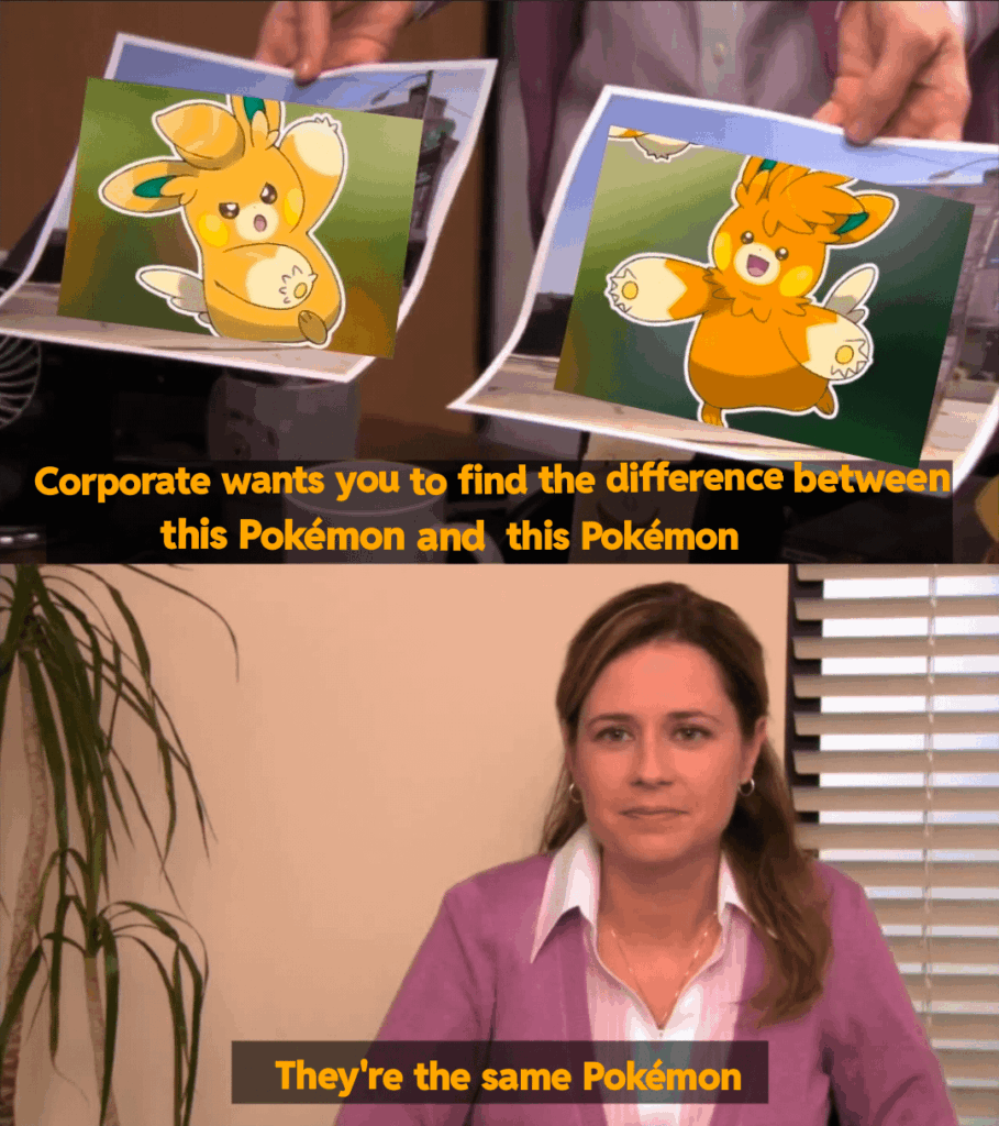 Sorry Pawmi, Pawmo and Pawmot fans